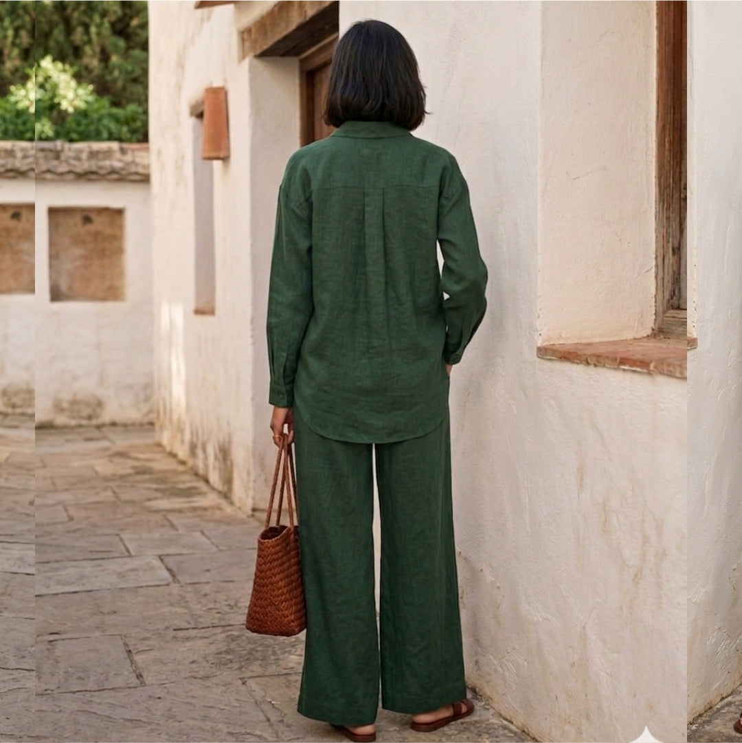 Pocket Button Down Co-order Sets 2-piece