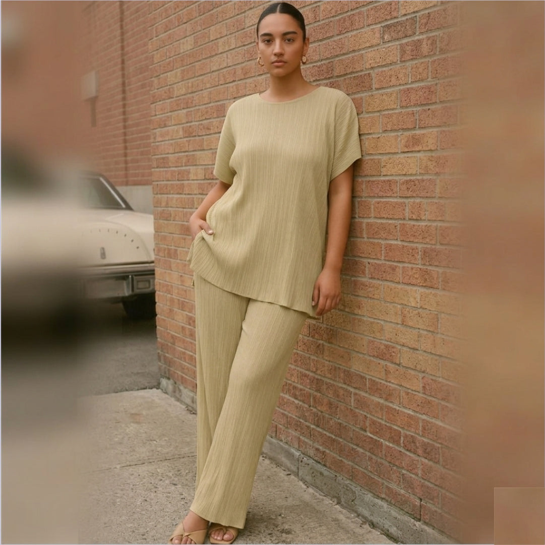 Fusion Cotton Button Down Co-order Sets 2-piece