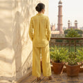 Lemon Lawn Cord Set 2-Piece