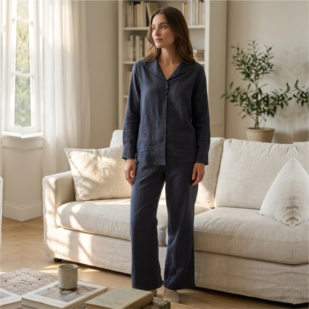 Collar Button Down Co-order Sets 2-piece