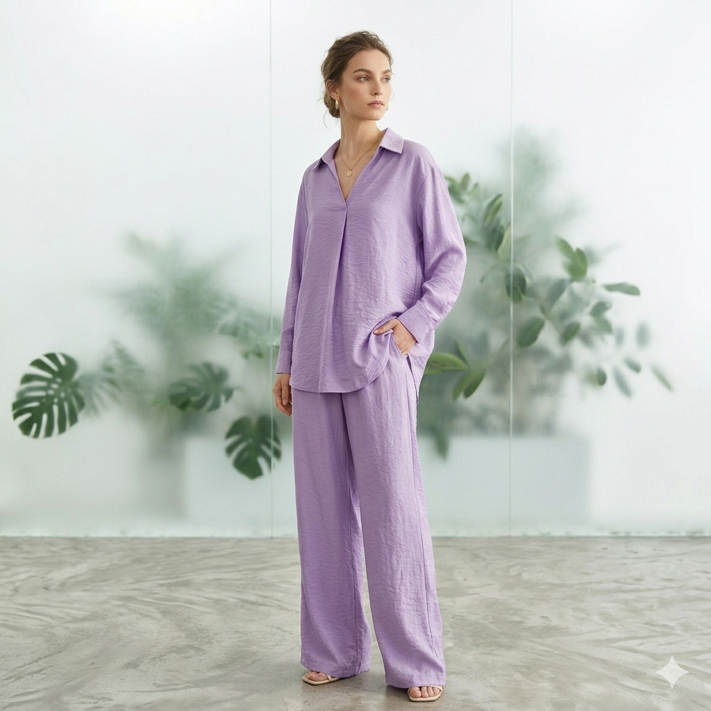 lawn collor cord set 2-piece